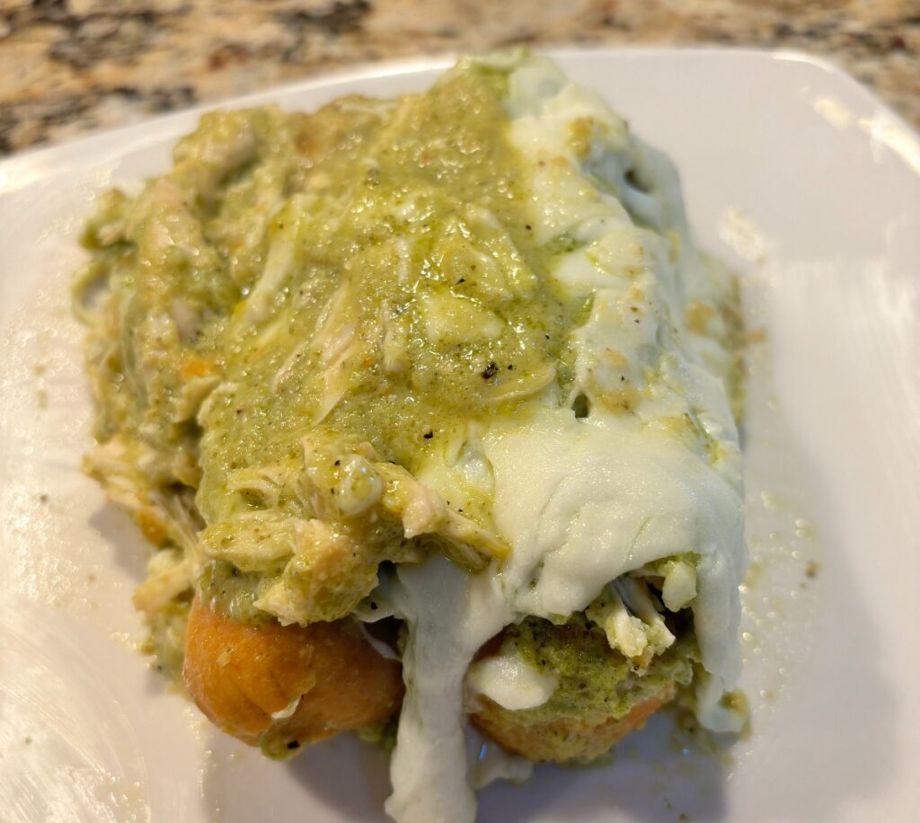 Green Chicken Enchilada Tamales