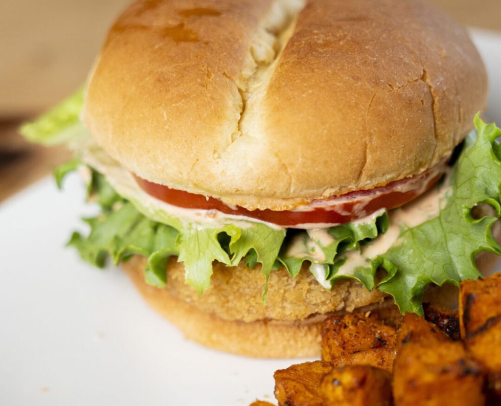 Shrimp Katsu Burger