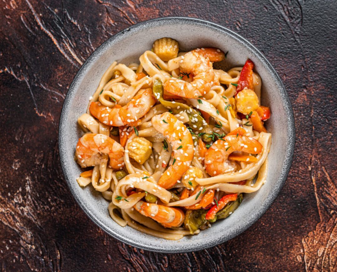 Creamy Cajun Shrimp Pasta