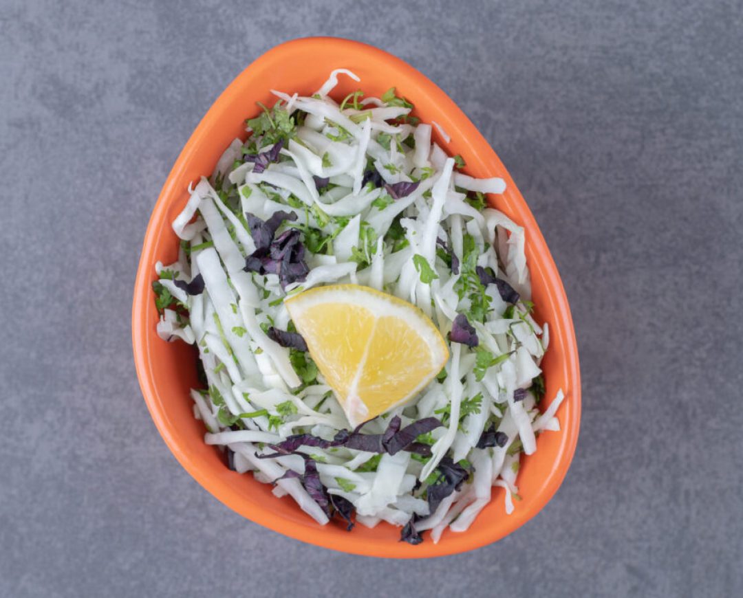 Grilled Yellowfin Tuna Sausage with Lemon Herb Slaw